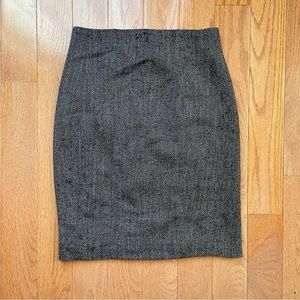 Express tweed high waisted editor pencil skirt